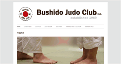 Desktop Screenshot of bushidojudoclub.com